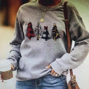 Christmas Trees Sweatshirt